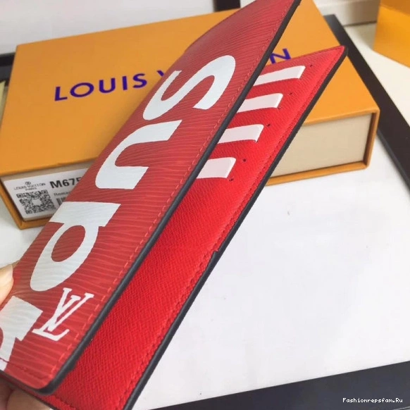 FS CHEAP Vuitton Louis wallet Supreme 0804